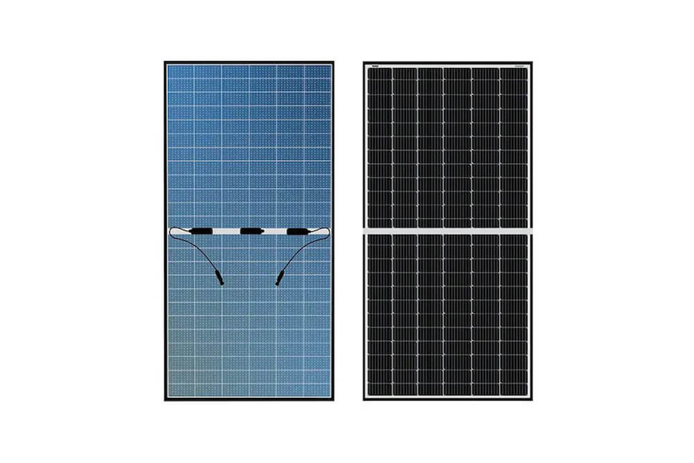 لوحة شمسية 005 Bifacial نصف قطع 625 وات